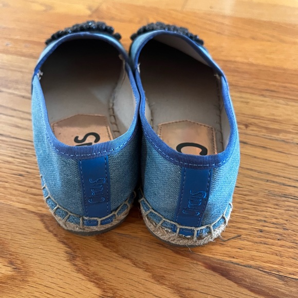 Circus by Sam Edelman Womens Loretta Canvas Espadrilles Blue size 6 - Picture 4 of 12